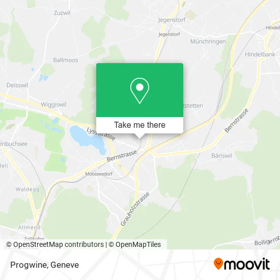 Progwine map