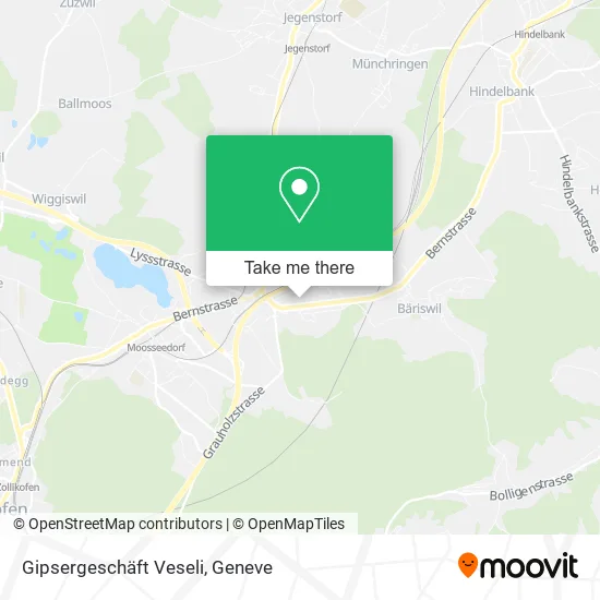 Gipsergeschäft Veseli map