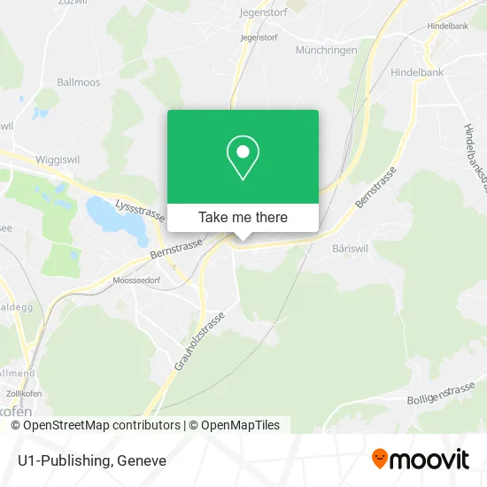 U1-Publishing map