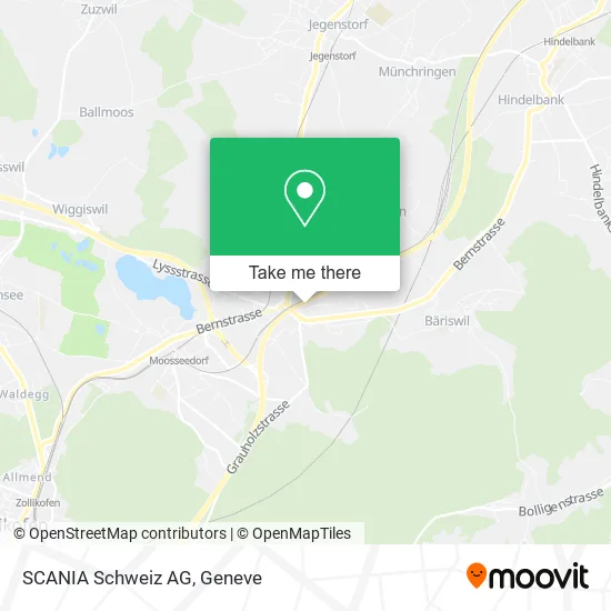 SCANIA Schweiz AG map