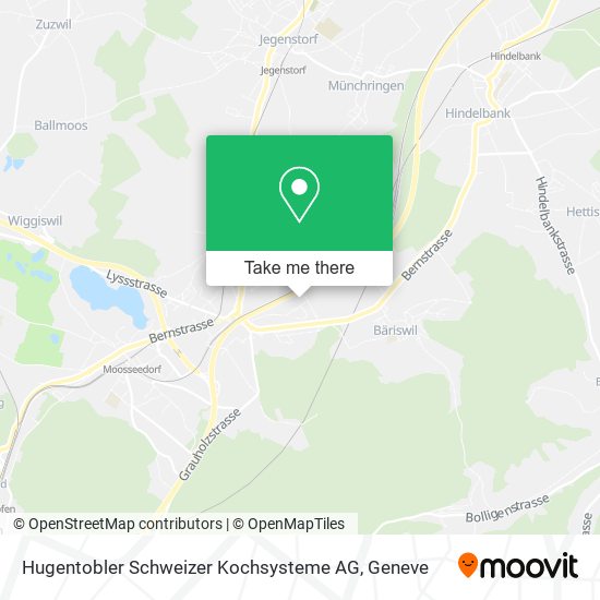 Hugentobler Schweizer Kochsysteme AG map
