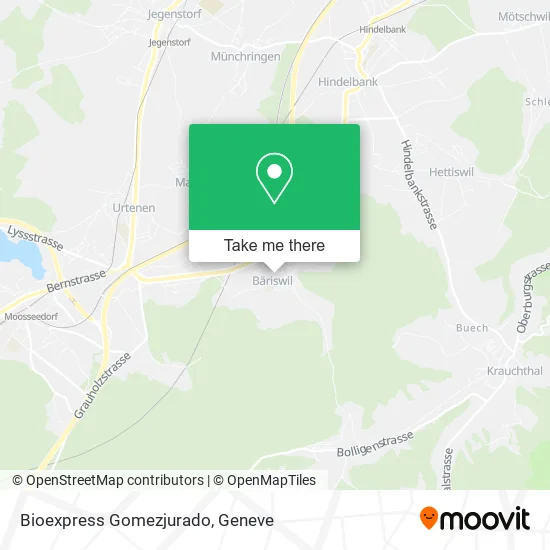 Bioexpress Gomezjurado map