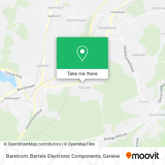 Barelcom, Bartels Electronic Components map