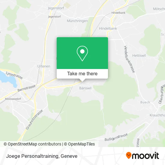 Joege Personaltraining map
