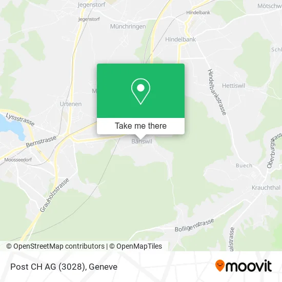 Post CH AG (3028) map