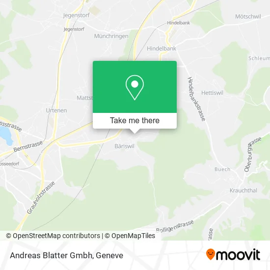 Andreas Blatter Gmbh map