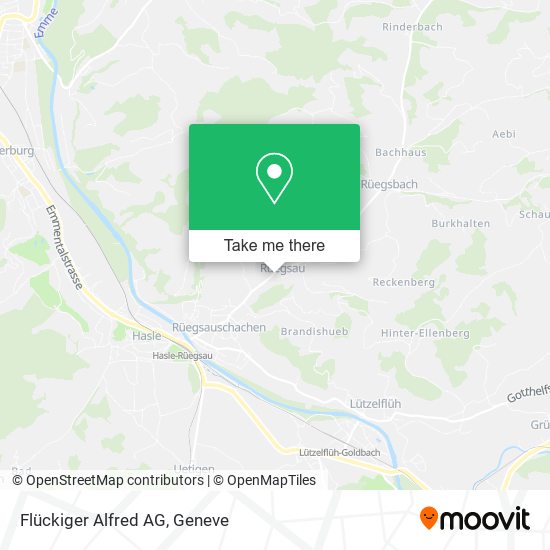 Flückiger Alfred AG map