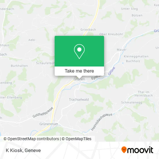K Kiosk map