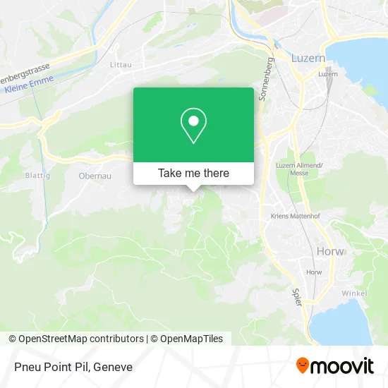 Pneu Point Pil map