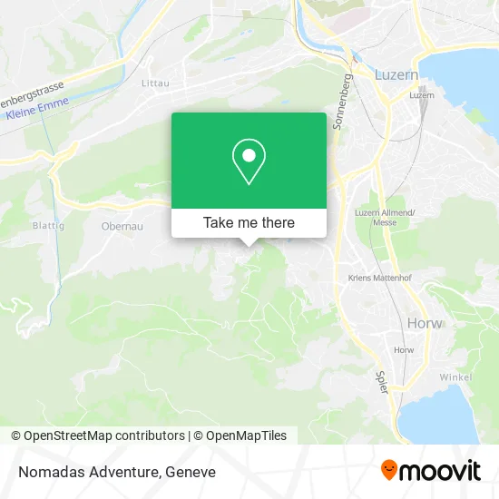 Nomadas Adventure map