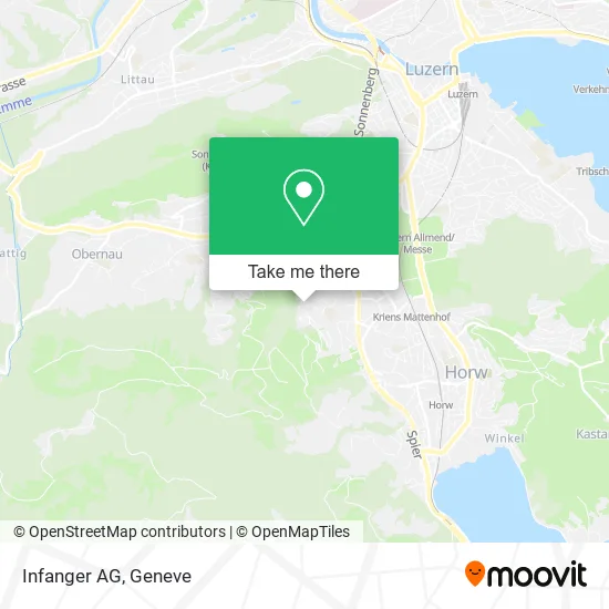 Infanger AG map
