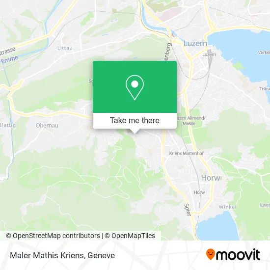 Maler Mathis Kriens map