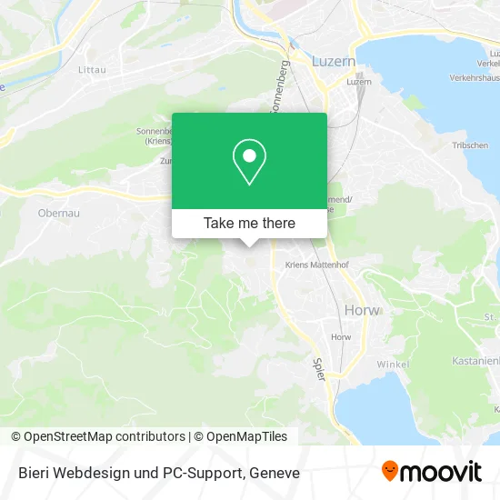 Bieri Webdesign und PC-Support map