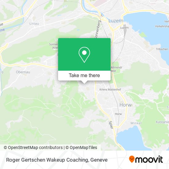 Roger Gertschen Wakeup Coaching map