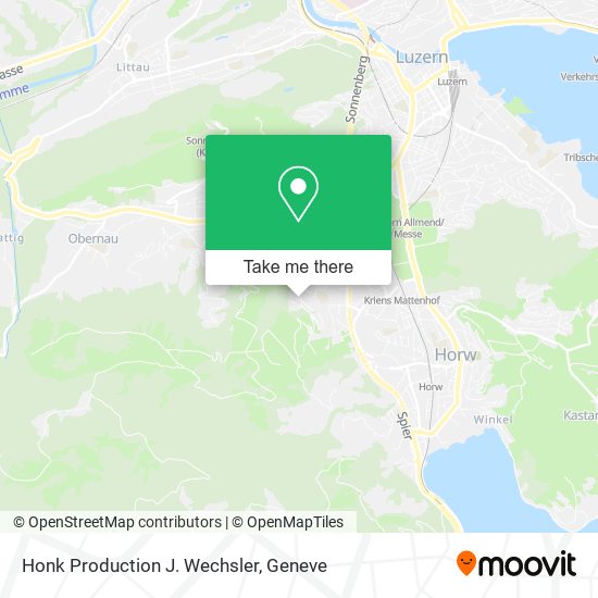 Honk Production J. Wechsler map