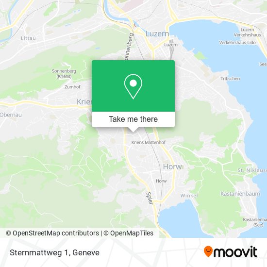 Sternmattweg 1 map