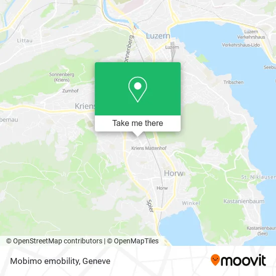 Mobimo emobility map
