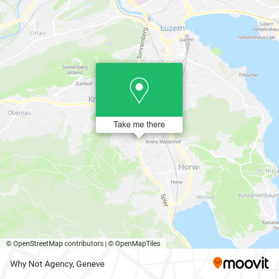 Why Not Agency map