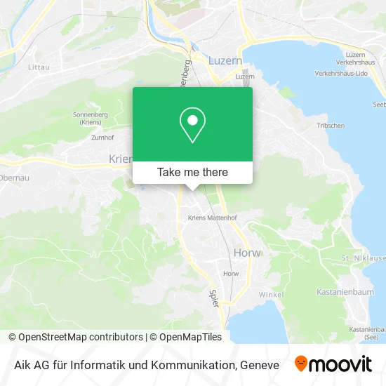 Aik AG für Informatik und Kommunikation map