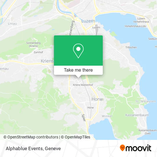 Alphablue Events map