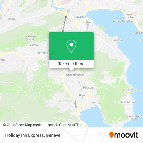 Holiday Inn Express map