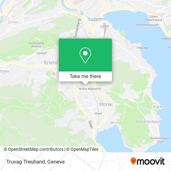 Truvag Treuhand map