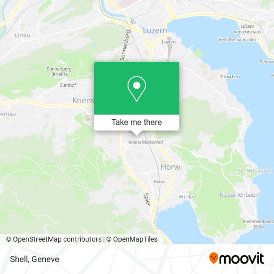 Shell map