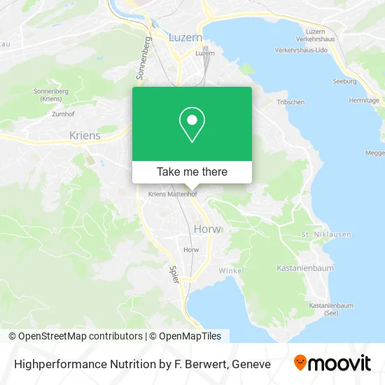 Highperformance Nutrition by F. Berwert map