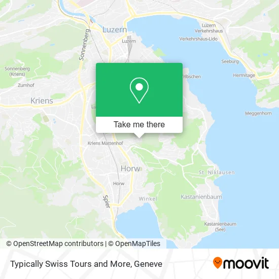 Typically Swiss Tours and More map