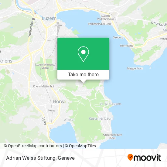 Adrian Weiss Stiftung map