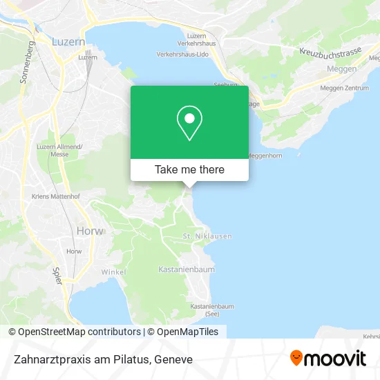 Zahnarztpraxis am Pilatus map