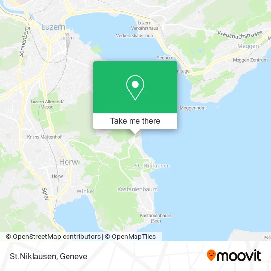 St.Niklausen map
