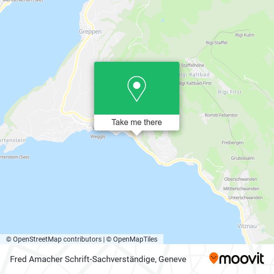 Fred Amacher Schrift-Sachverständige map