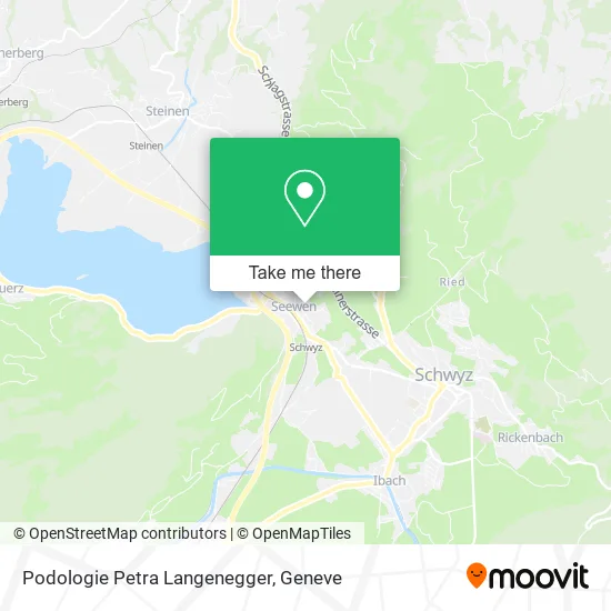 Podologie Petra Langenegger map