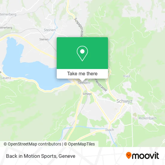 Back in Motion Sports map