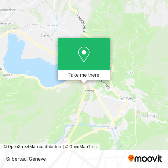 Silbertau map