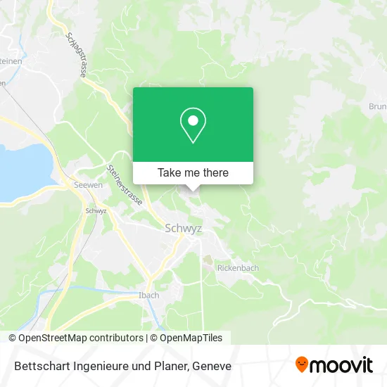 Bettschart Ingenieure und Planer map