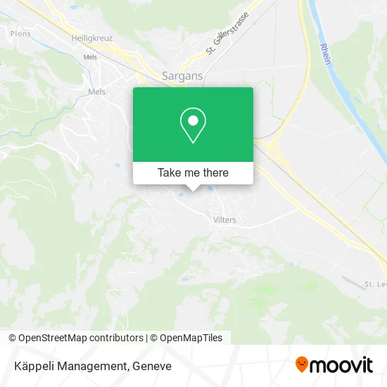 Käppeli Management map