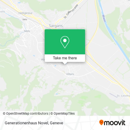 Generationenhaus Novel map