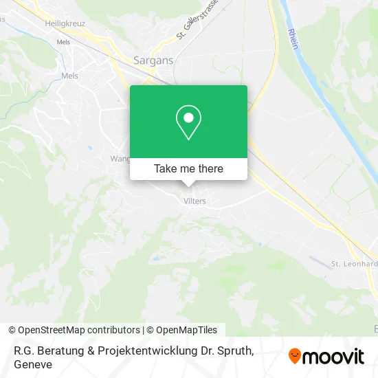 R.G. Beratung & Projektentwicklung Dr. Spruth map