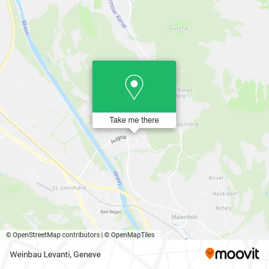 Weinbau Levanti map