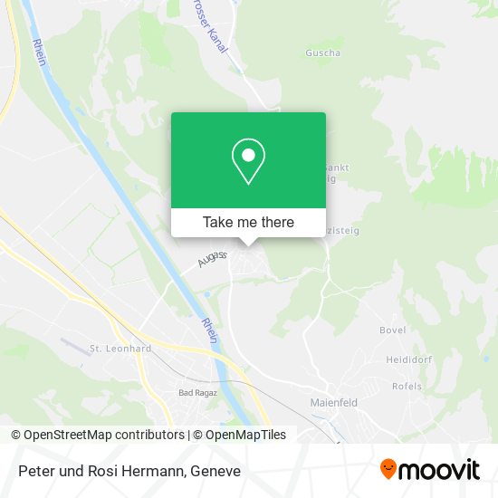 Peter und Rosi Hermann map