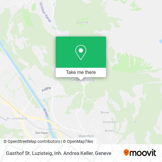 Gasthof St. Luzisteig, Inh. Andrea Keller map