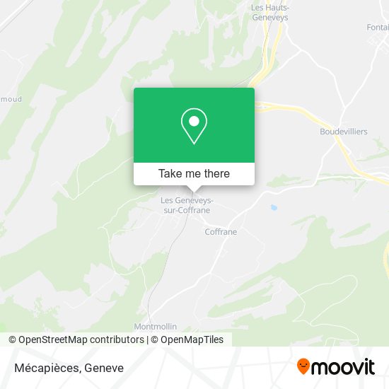 Mécapièces map