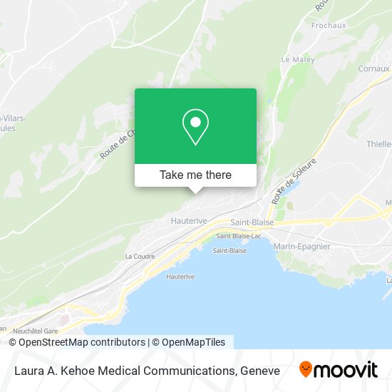 Laura A. Kehoe Medical Communications map
