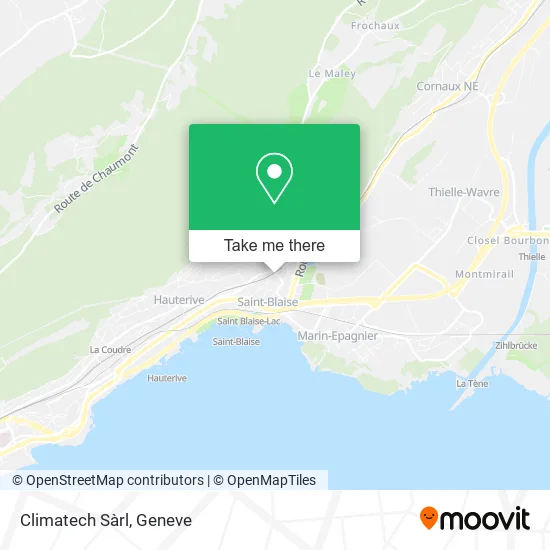 Climatech Sàrl map
