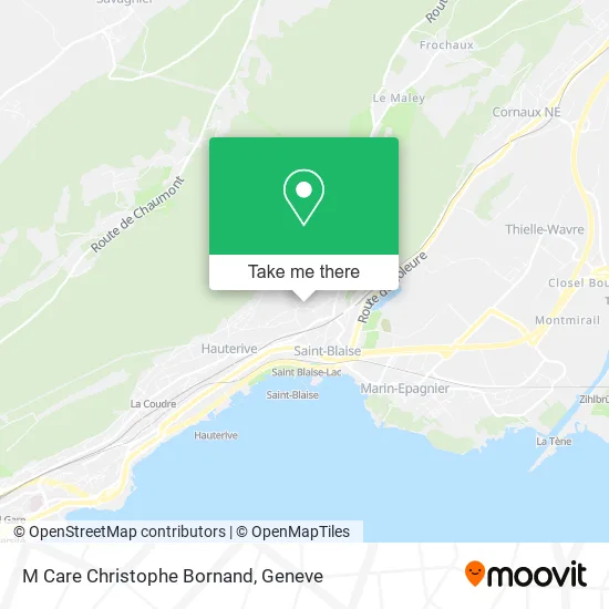 M Care Christophe Bornand map