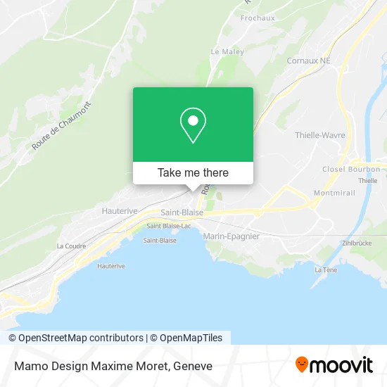 Mamo Design Maxime Moret map