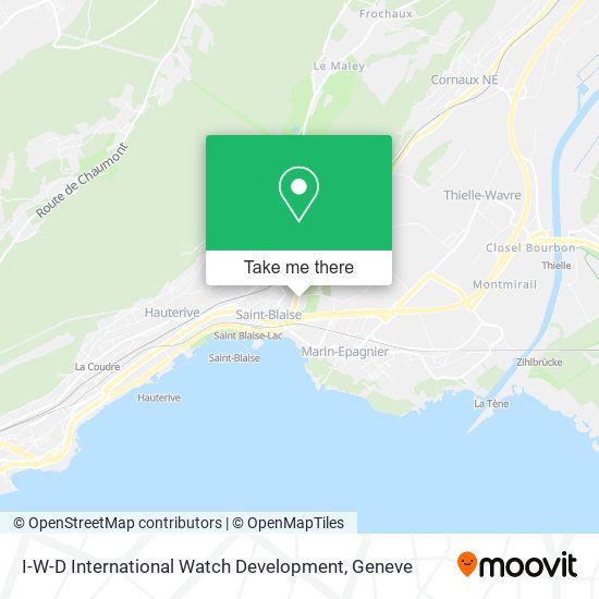 I-W-D International Watch Development map