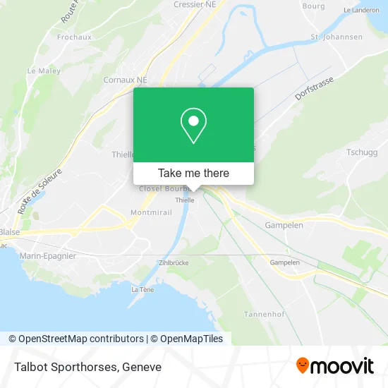 Talbot Sporthorses map